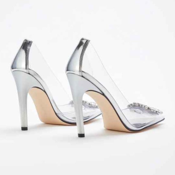 CINDER-F*CKING-RELLA PUMP Good American SZ 10 - Picture 4 of 4